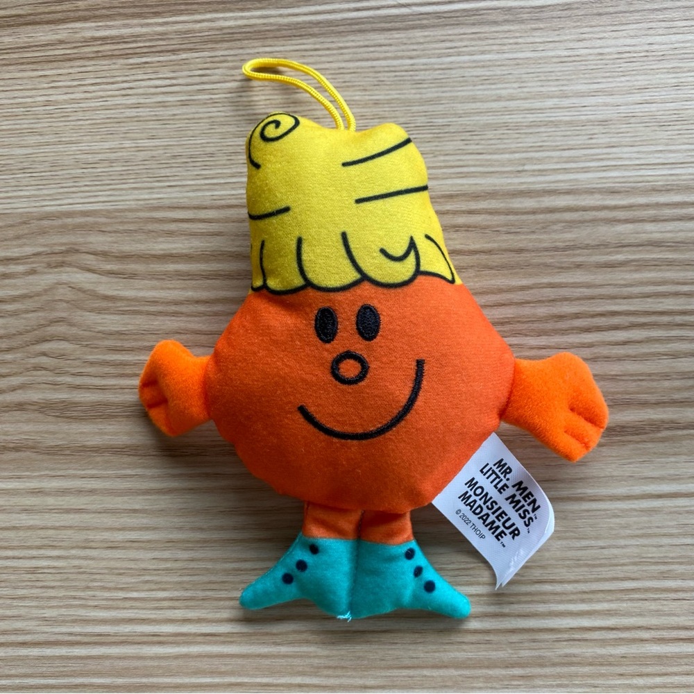 Little Miss Fabulous Hanging Plush Mr. Men Little Miss Happy Meal Toy